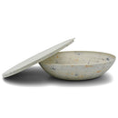 The Round Serving Bowl with Lid Sand