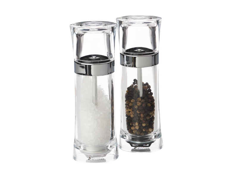CLICK ACRYLIC Salt and Pepper  MILL SET PS470506   RRP $59.95