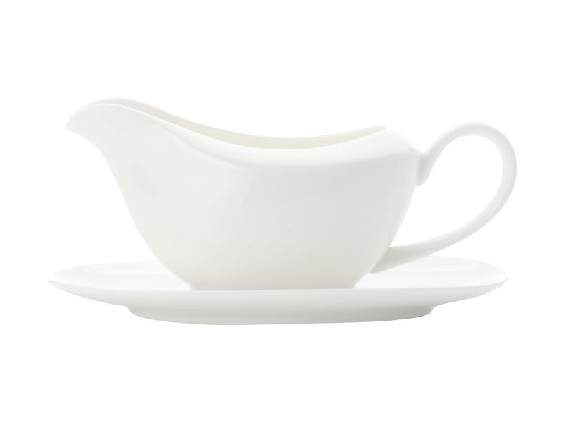 CD Pearlesque Gravy Boat and Saucer Gift Boxed VE0833