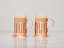 MW Blend Colombia Glass With Frame 250ML Set of 2 Rose Gold Gift Boxed  LQ0050 RRP $29.95