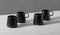 MW Blend Sala Mug 375ML Set of 4 Black Gift Boxed  DI0427 RRP $49.95