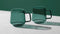 MW Blend Sala Glass Mug 400ML Set of 2 Forest Gift Boxed LQ0094 RRP $39.95