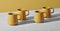 MW Blend Sala Mug 375ML Set of 4 Mustard Gift Boxed DI0425 RRP $49.95