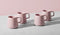 MW Blend Sala Mug 375ML Set of 4 Rose Gift Boxed  DI0423 RRP $49.95
