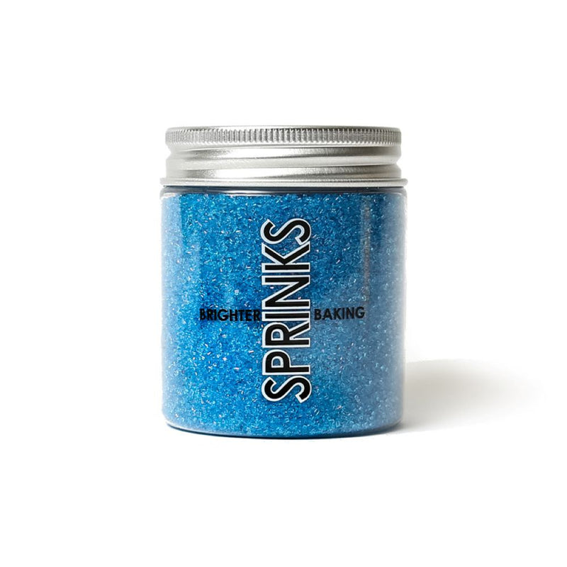 BLUE Sanding Sugar (85g) - by Sprinks SP-SSBLU