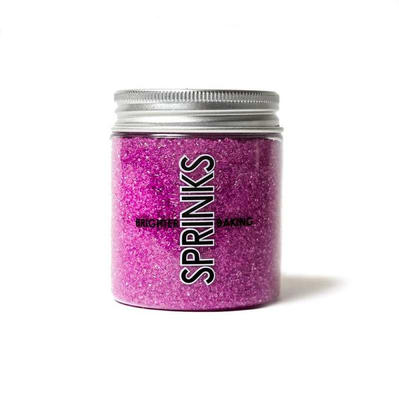 FUCHSIA Sanding Sugar (85g) - by Sprinks SP-SSFUC