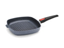 WO Diamond Lite Detach Handle Induct Square Grill Pan 28cm    WOLL404 RRP $429.95