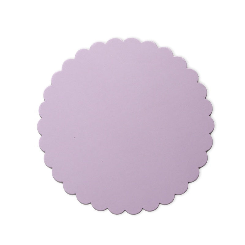 10 Inch Scalloped Cake Board - Pastel Lilac PPSCBDLIL