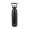 S/S Double Wall Insulated Drink Bottle 1.5Ltr W/Handle 8890MBK