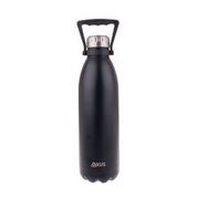S/S Double Wall Insulated Drink Bottle 1.5Ltr W/Handle 8890MBK