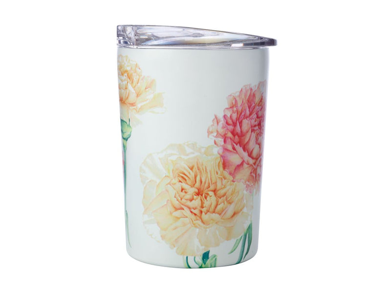 MW Katherine Castle Floriade Double Wall Insulated Cup 360ml Carnations JR0149