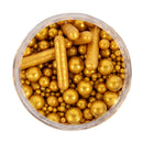 BUBBLE & BOUNCE MATTE GOLD (75g) Sprinkles - by Sprinks SP-VGBUBBLE