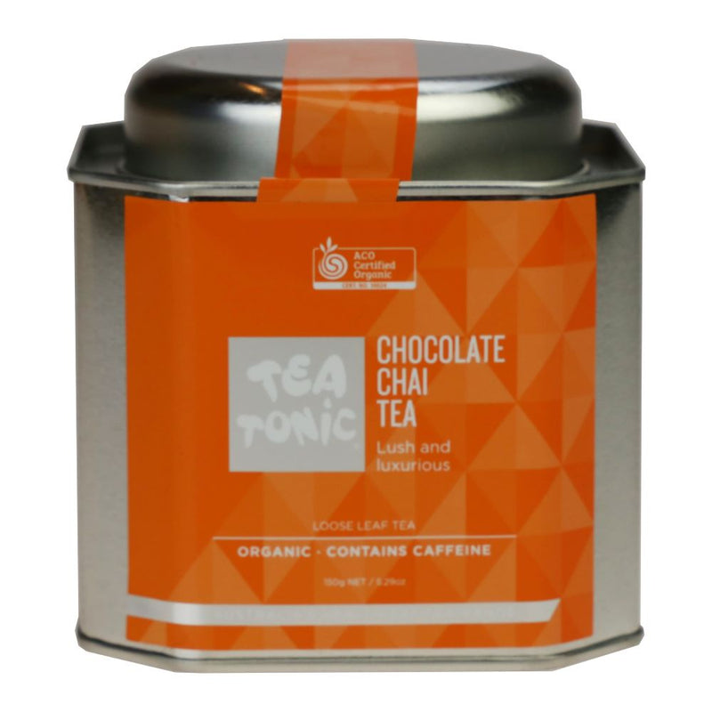 Tea Tonic Chocolate Chai Tea Loose Leaf Caddy CHTT