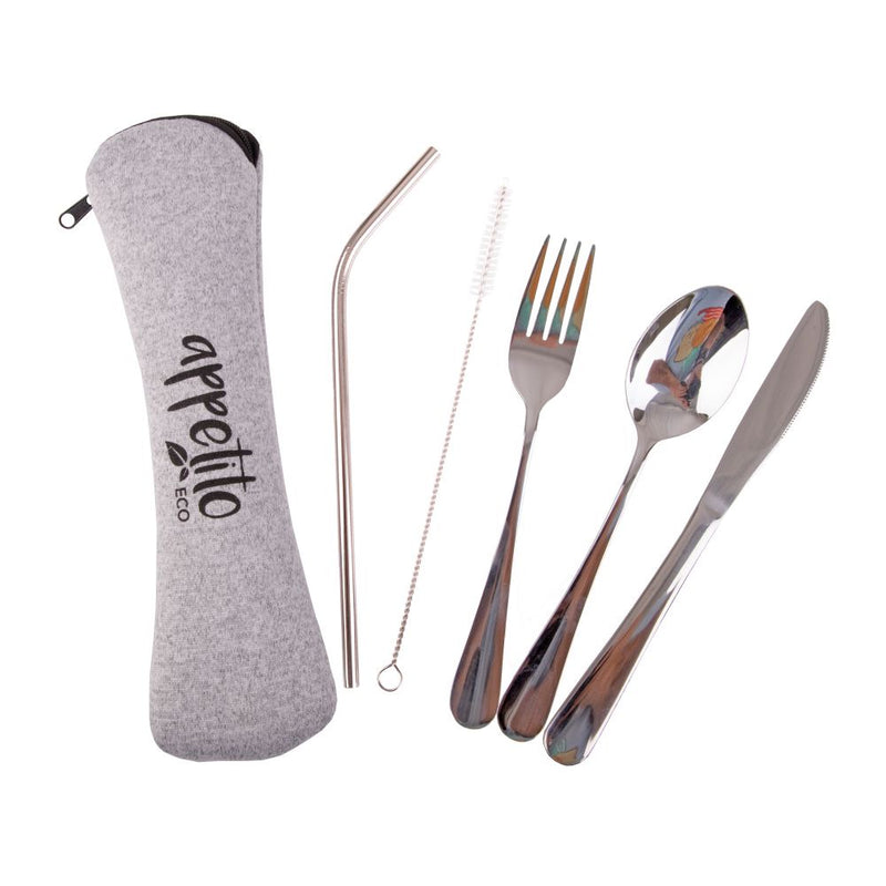 5Piece S/S Travellers Cutlery Set 3429