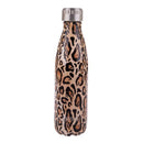 Oasis S/S Double Wall Insulated Drink Bottle 500ml Leopard Print 8880LP