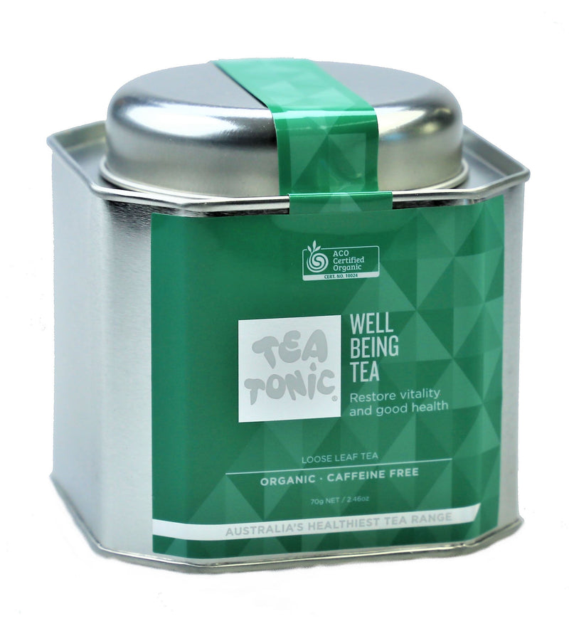 Tea Tonic Well Being Tea Caddy Tins WBTT
