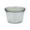 Weck Bottle Glass Jar w Lid 370ml  100x69mm 82373 c5