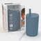The Sippi - Silicone Cup with Straw Blueberry cp-lds-02-blb