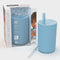 The Sippi - Silicone Cup with Straw Pacific Blue cp-lds-02-pac