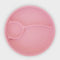 Divided Suction Plate TheValle Coral Pink pl-sdp-01-crl
