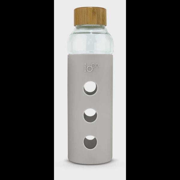iOco Glass Water Bottle 600ml Frost GWB-13
